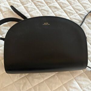 A.P.C. Classic Black Crossbody Bag